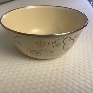 Vintage Metal Disney Bowl Mickey Mouse
